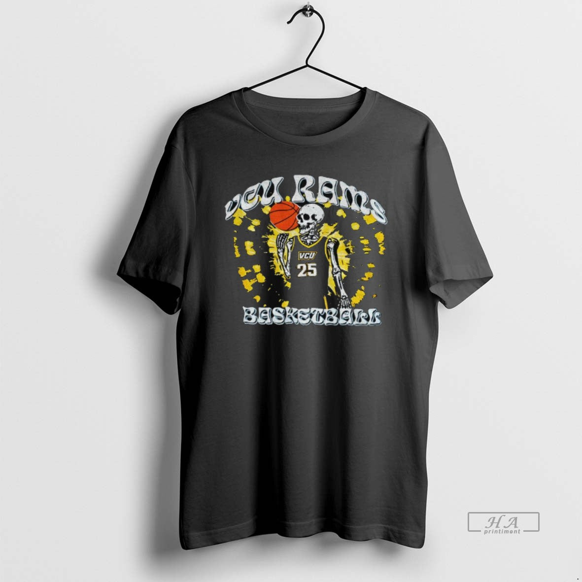 Official Skeleton Vcu Rams Basketball Player T-Shirts, Hoodie, Sweatshirt - T-Shirt, Sweatshirt, Hoodie