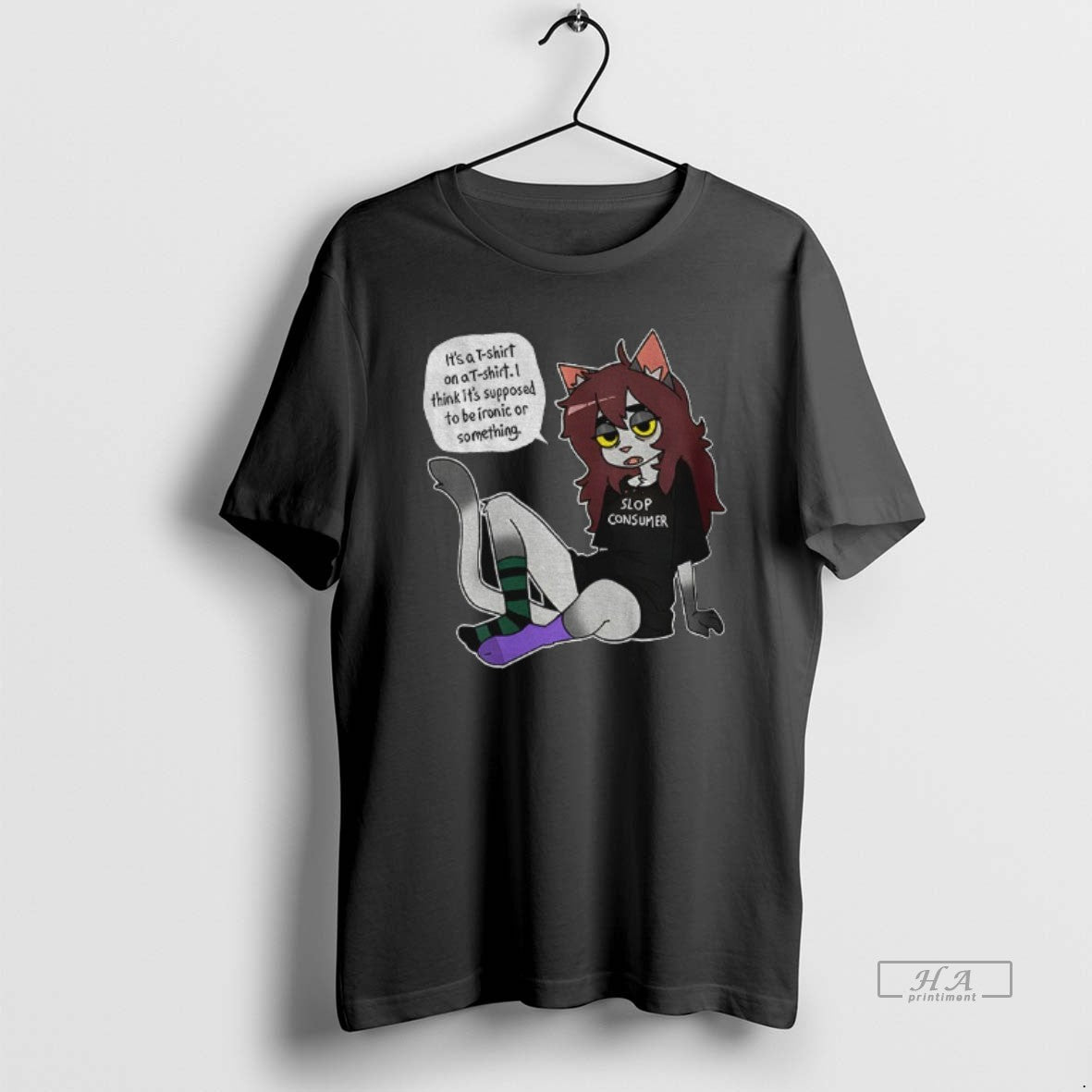 Official Slop Consumer I Think Supposed Be Ironic T-Shirts, Hoodie, Sweatshirt - T-Shirt, Sweatshirt, Hoodie