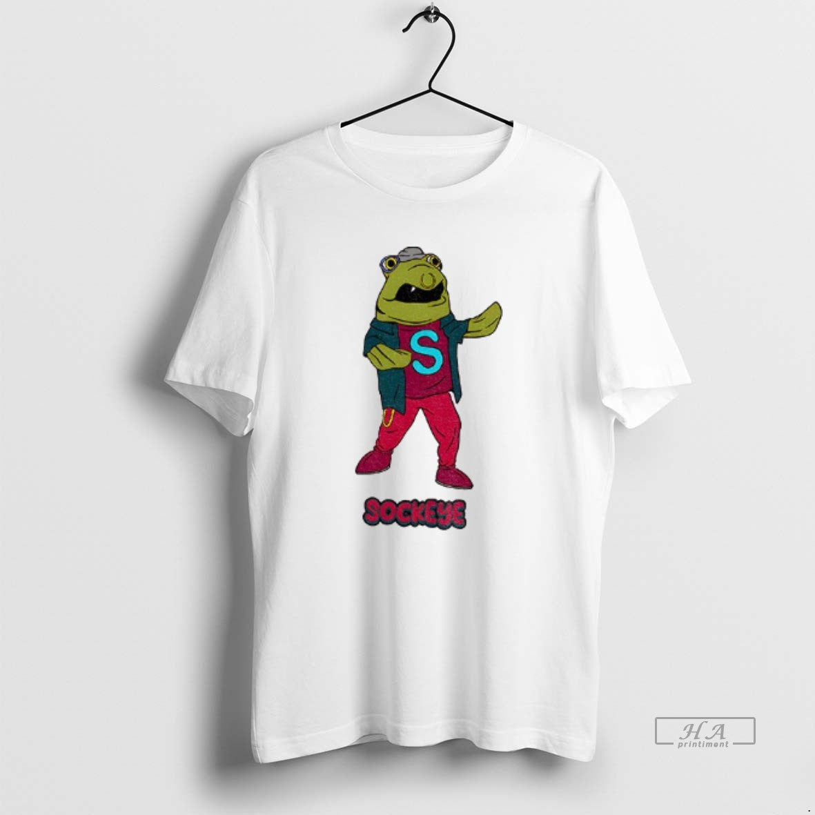 Official Sockeye Salmon Mariners Seattle New Mascot T-Shirts, Hoodie, Sweatshirt - T-Shirt, Sweatshirt, Hoodie
