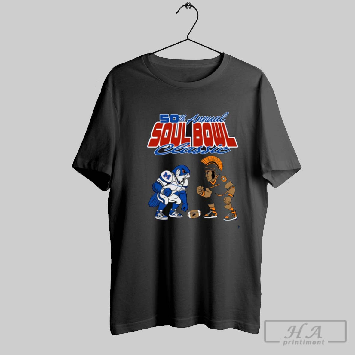 Official Soul Bowl 50th Annual Classic Millwood Falcons Vs Douglass Trojans Mascots T-Shirts, Hoodie, Sweatshirt - T-Shirt, Sweatshirt, Hoodie