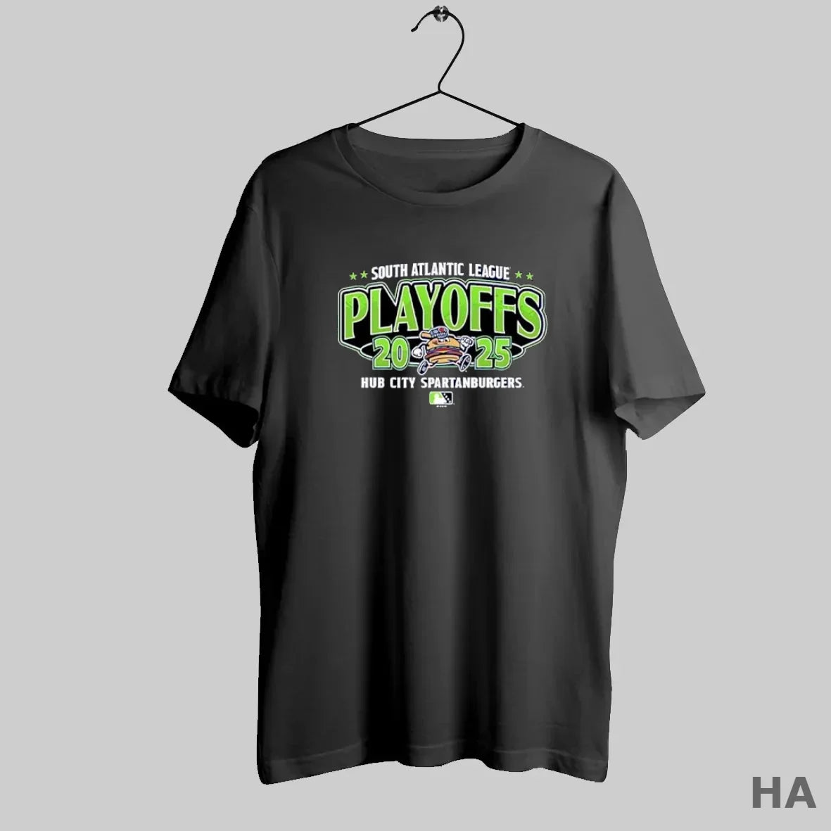 Official South Atlantic League Playoffs 2025 Hub City Spartanburgers Baseball T-Shirts, Hoodie, Sweatshirt - T-Shirt, Sweatshirt, Hoodie