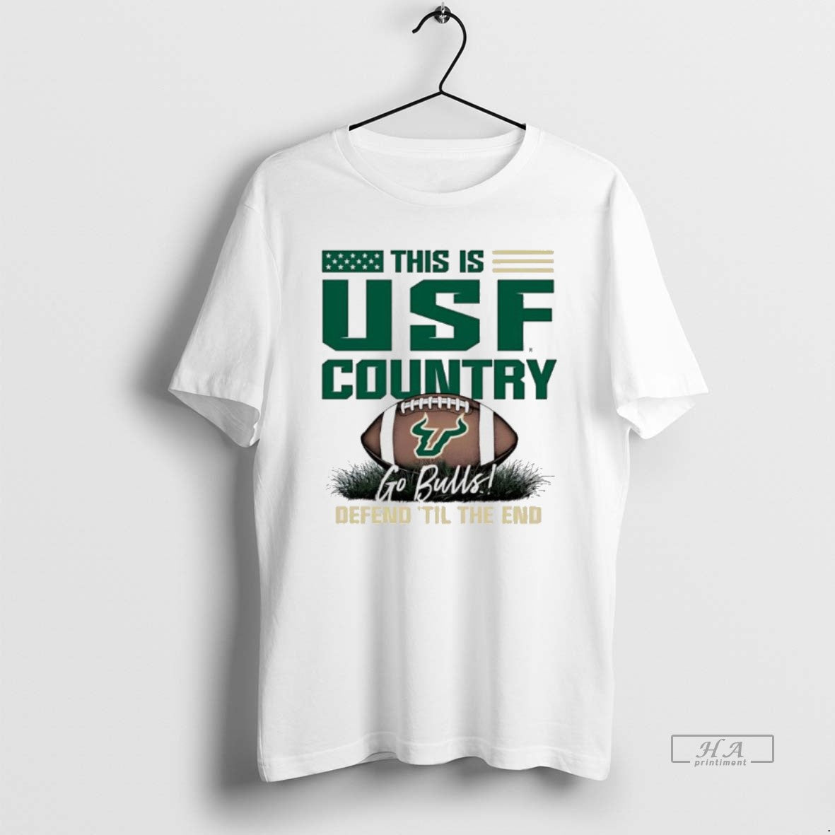 Official South Florida Bulls This Is Usf Country Defend Til End T-Shirts, Hoodie, Sweatshirt - T-Shirt, Sweatshirt, Hoodie