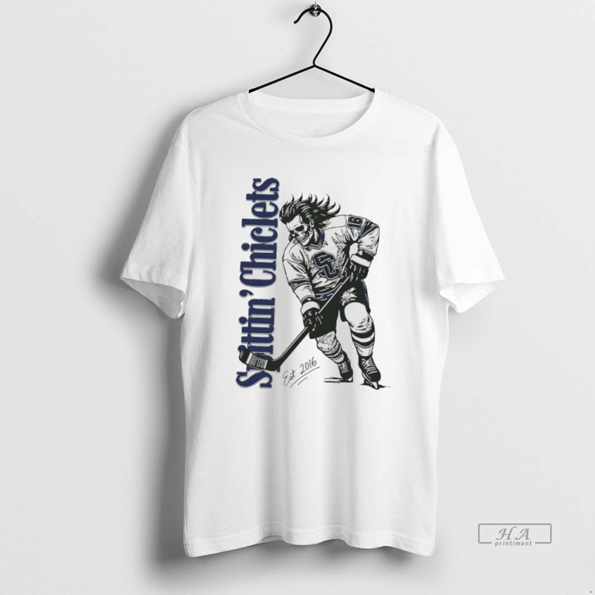 Official Spittin Chiclets Skullet Vertical Hockey T-Shirts, Hoodie, Sweatshirt - T-Shirt, Sweatshirt, Hoodie