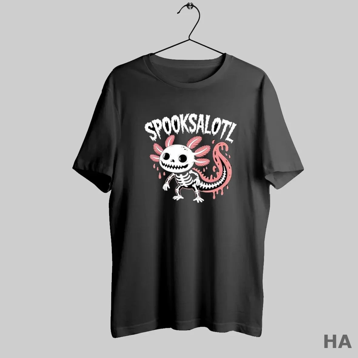 Official Spooksalotl Halloween Axolotl Skeleton T-Shirts, Hoodie, Sweatshirt - T-Shirt, Sweatshirt, Hoodie