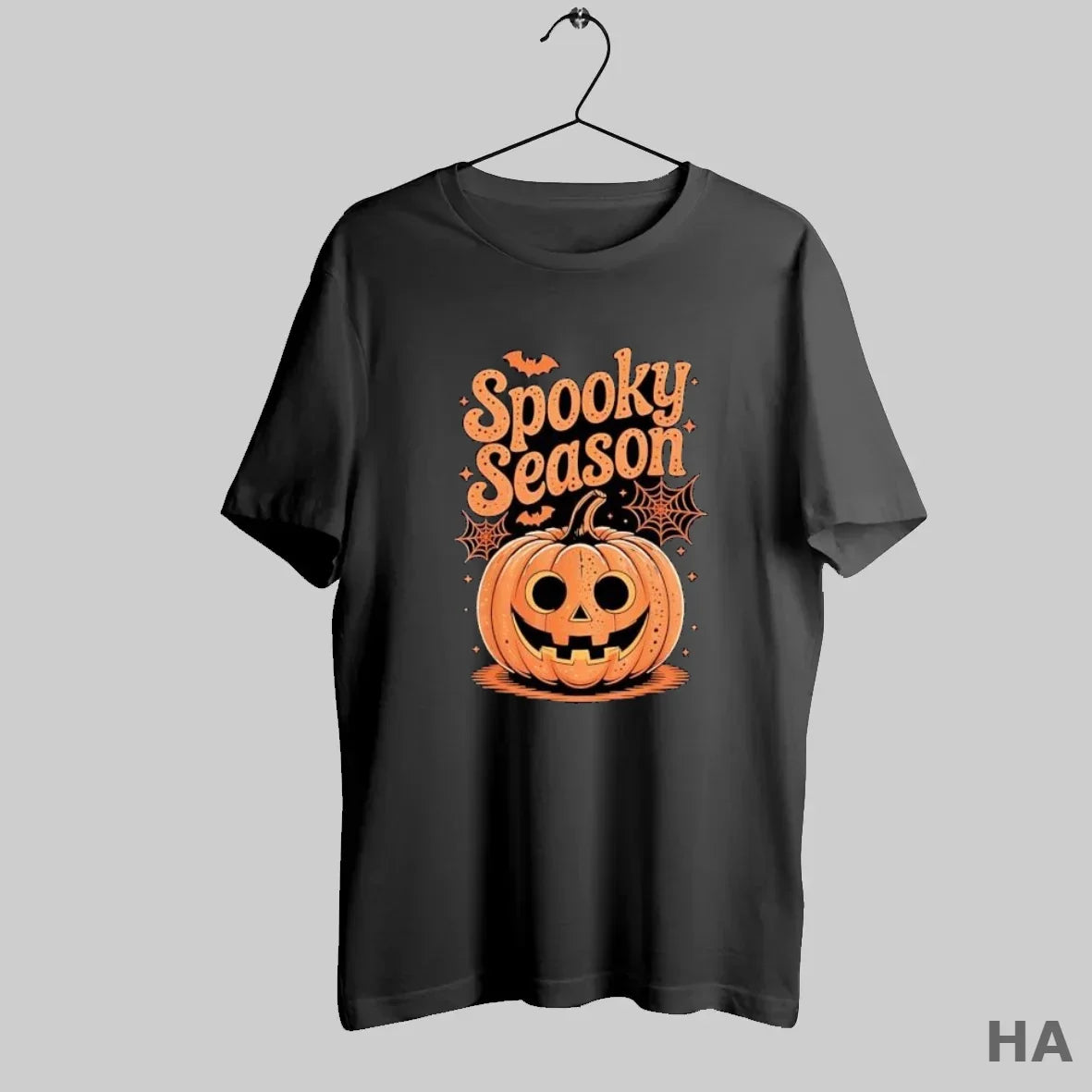 Official Spooky Season Funny Pumpkin Halloween Bats Spiderweb T-Shirts, Hoodie, Sweatshirt - T-Shirt, Sweatshirt, Hoodie