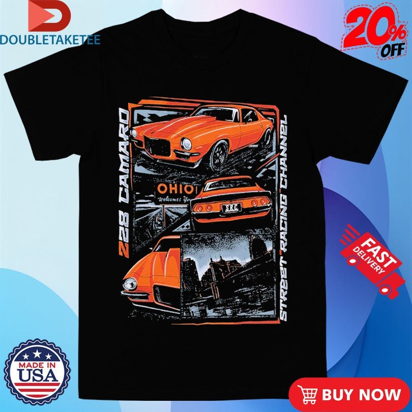 Street Racing Channel Z28 Camaro Shirts Unisex T-shirt, Sweatshirt, Hoodie, Long Sleeve Tee - T-Shirt, Sweatshirt, Hoodie