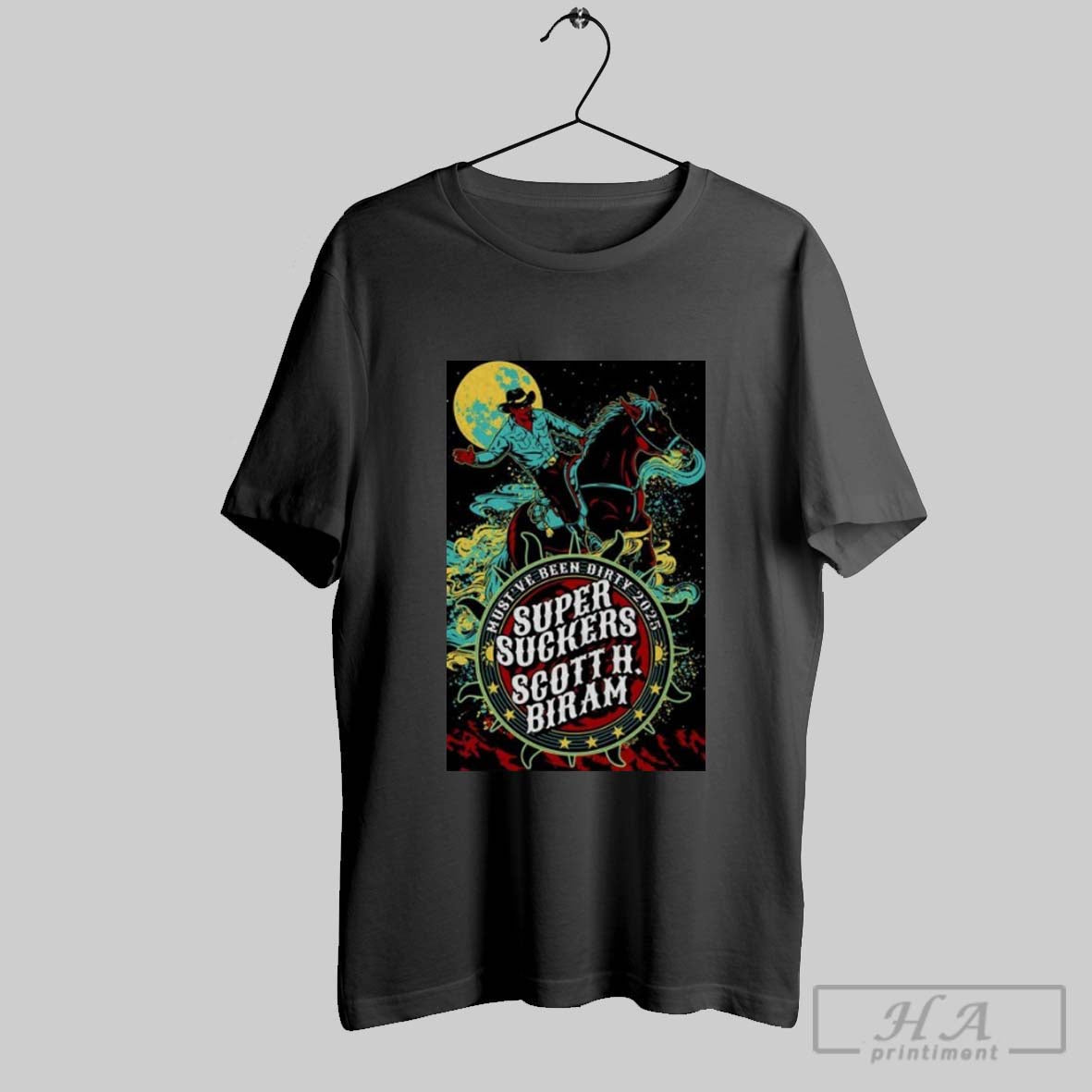Official Supersuckers Scott H Biram Must Ve Been Dirty 2025 Cowboy T-Shirts, Hoodie, Sweatshirt - T-Shirt, Sweatshirt, Hoodie