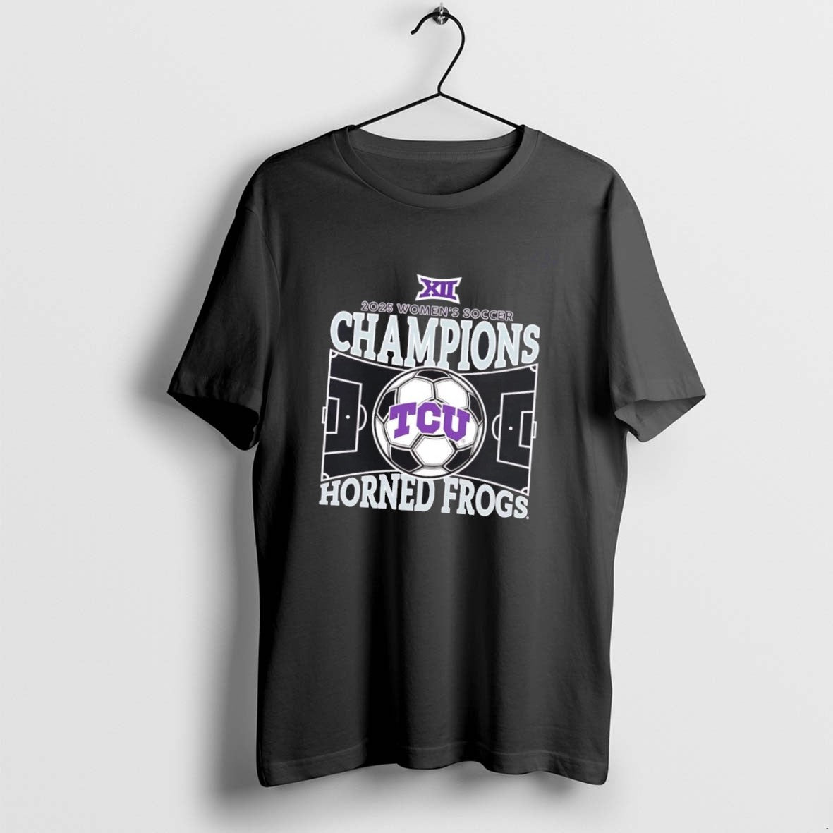 Official Tcu Horned Frogs 2025 Big 12 Soccer Regular Season Champions T-Shirts, Hoodie, Sweatshirt - T-Shirt, Sweatshirt, Hoodie