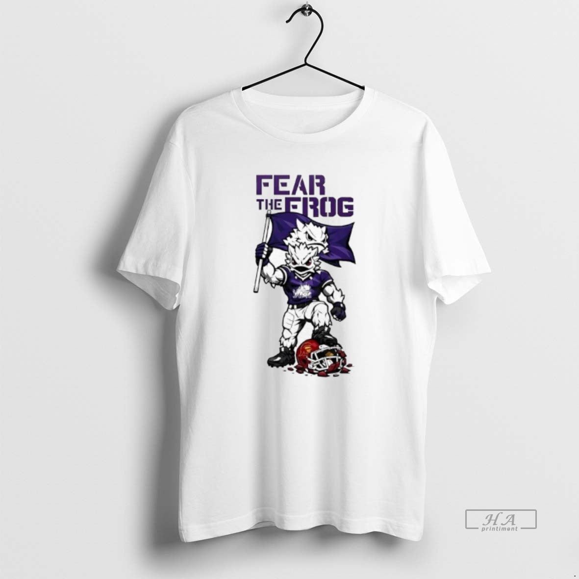 Official Tcu Horned Frogs Fear Frog Superfrog Mascot T-Shirts, Hoodie, Sweatshirt - T-Shirt, Sweatshirt, Hoodie