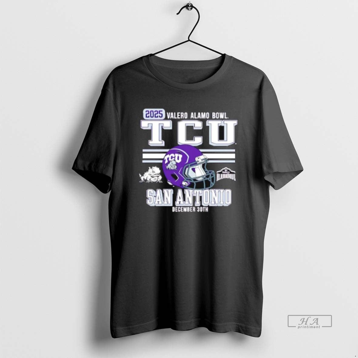 Official Tcu San Antonio 2025 Alamo Bowl Bound Helmet T-Shirts, Hoodie, Sweatshirt - T-Shirt, Sweatshirt, Hoodie