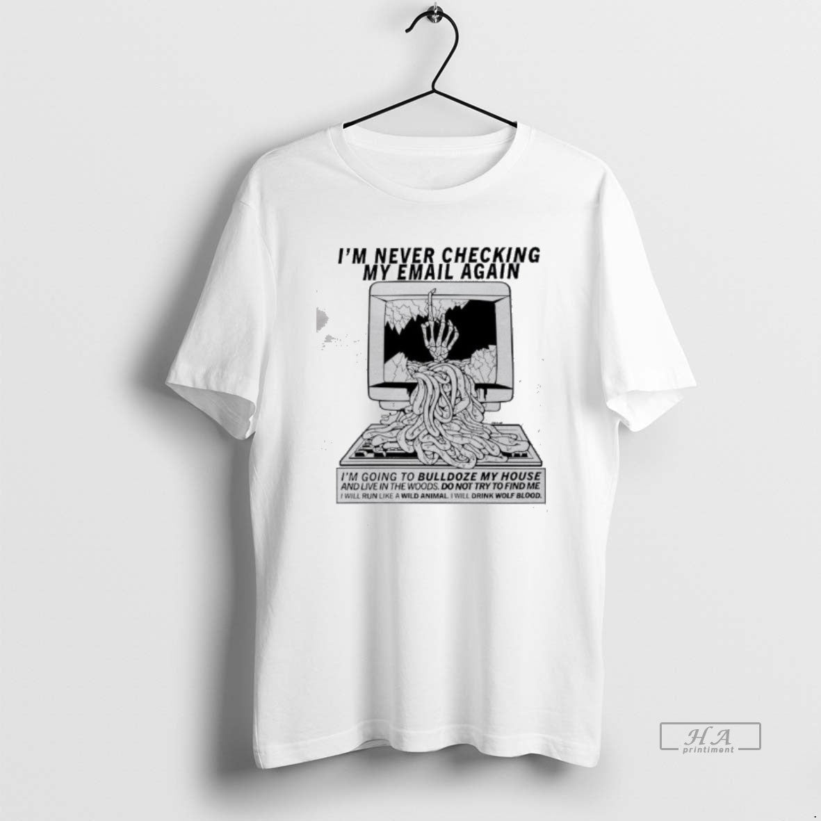 Official Tv Im Never Checking My Email Again T-Shirts, Hoodie, Sweatshirt - T-Shirt, Sweatshirt, Hoodie