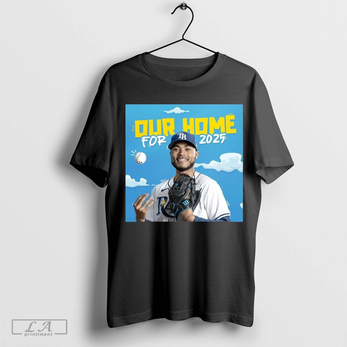 Official Taj Bradley Tampa Bay Rays Mlb Our Home 2025 Poster T-Shirts, Hoodie, Sweatshirt - T-Shirt, Sweatshirt, Hoodie