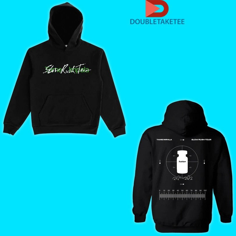 Tame Impala Slow Rush Tour 2021 2022 Rushium Shirts Unisex T-shirt, Sweatshirt, Hoodie, Long Sleeve Tee - T-Shirt, Sweatshirt, Hoodie
