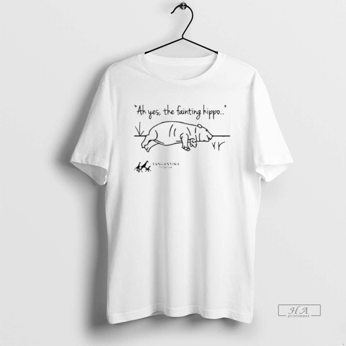 Official Tanganyika Wildlife Park Fainting Hippo T-Shirts, Hoodie, Sweatshirt - T-Shirt, Sweatshirt, Hoodie