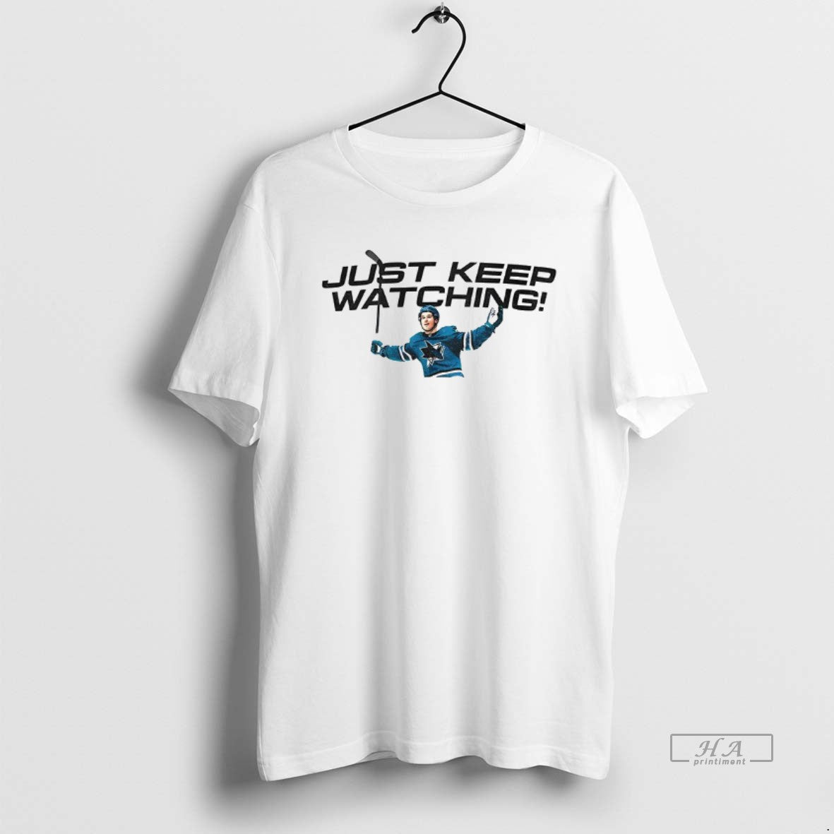 Official Tate Mcrae San Jose Sharks Just Keep Watching T-Shirts, Hoodie, Sweatshirt - T-Shirt, Sweatshirt, Hoodie