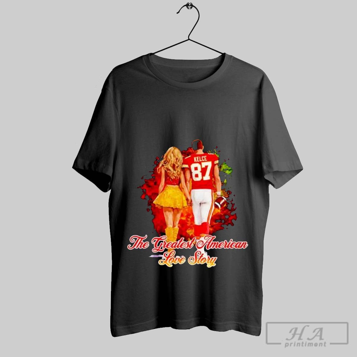 Official Taylor Travis Kelce Greatest American Love Story T-Shirts, Hoodie, Sweatshirt - T-Shirt, Sweatshirt, Hoodie