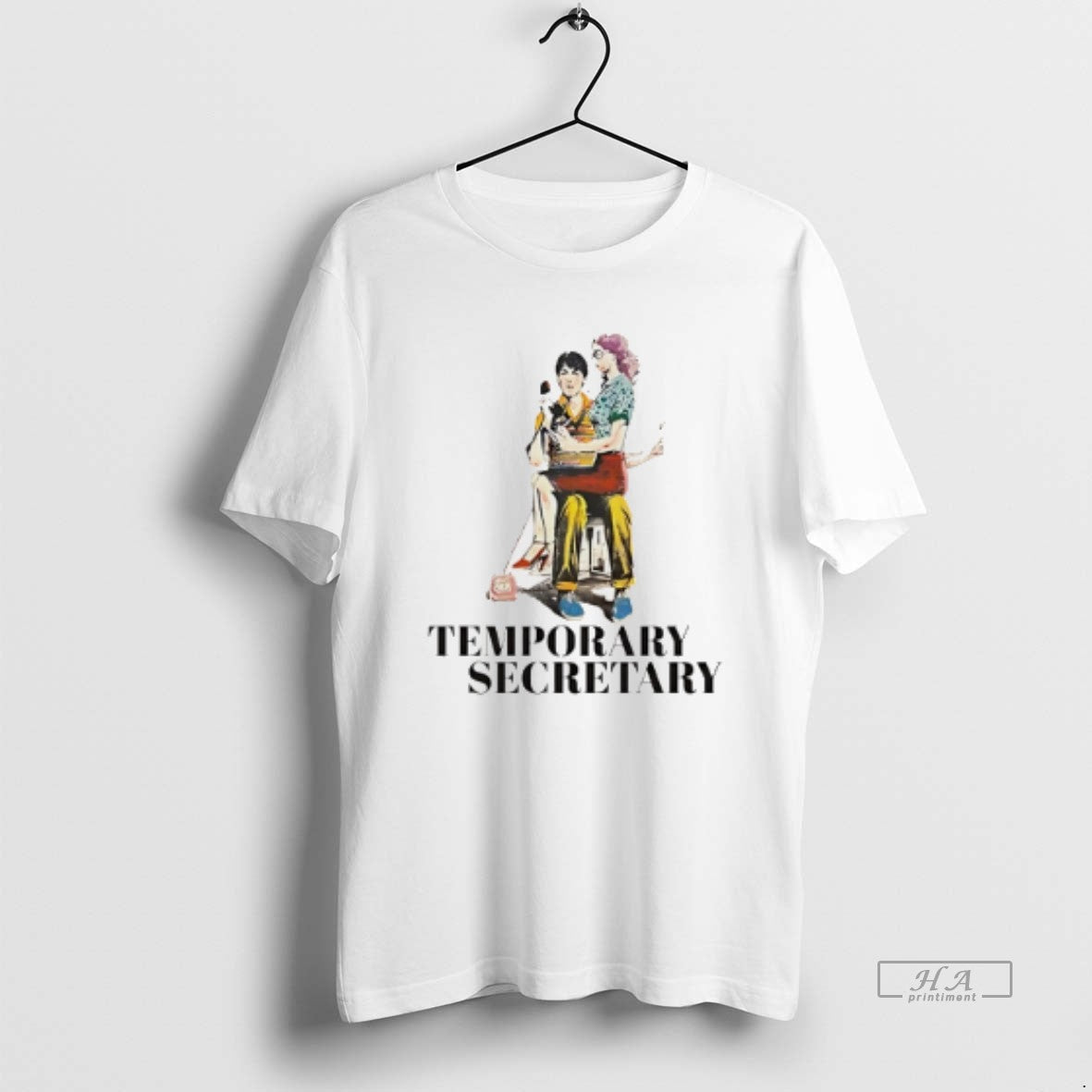 Official Temporary Secretary Couple Paint T-Shirts, Hoodie, Sweatshirt - T-Shirt, Sweatshirt, Hoodie
