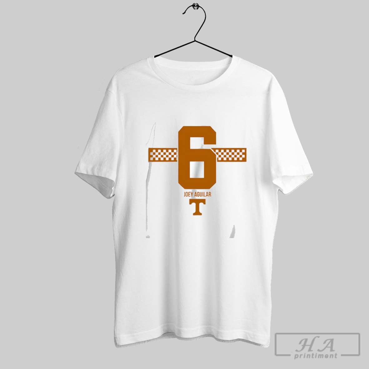 Official Tennessee Football Joey Aguilar 6 Stripe T-Shirts, Hoodie, Sweatshirt - T-Shirt, Sweatshirt, Hoodie