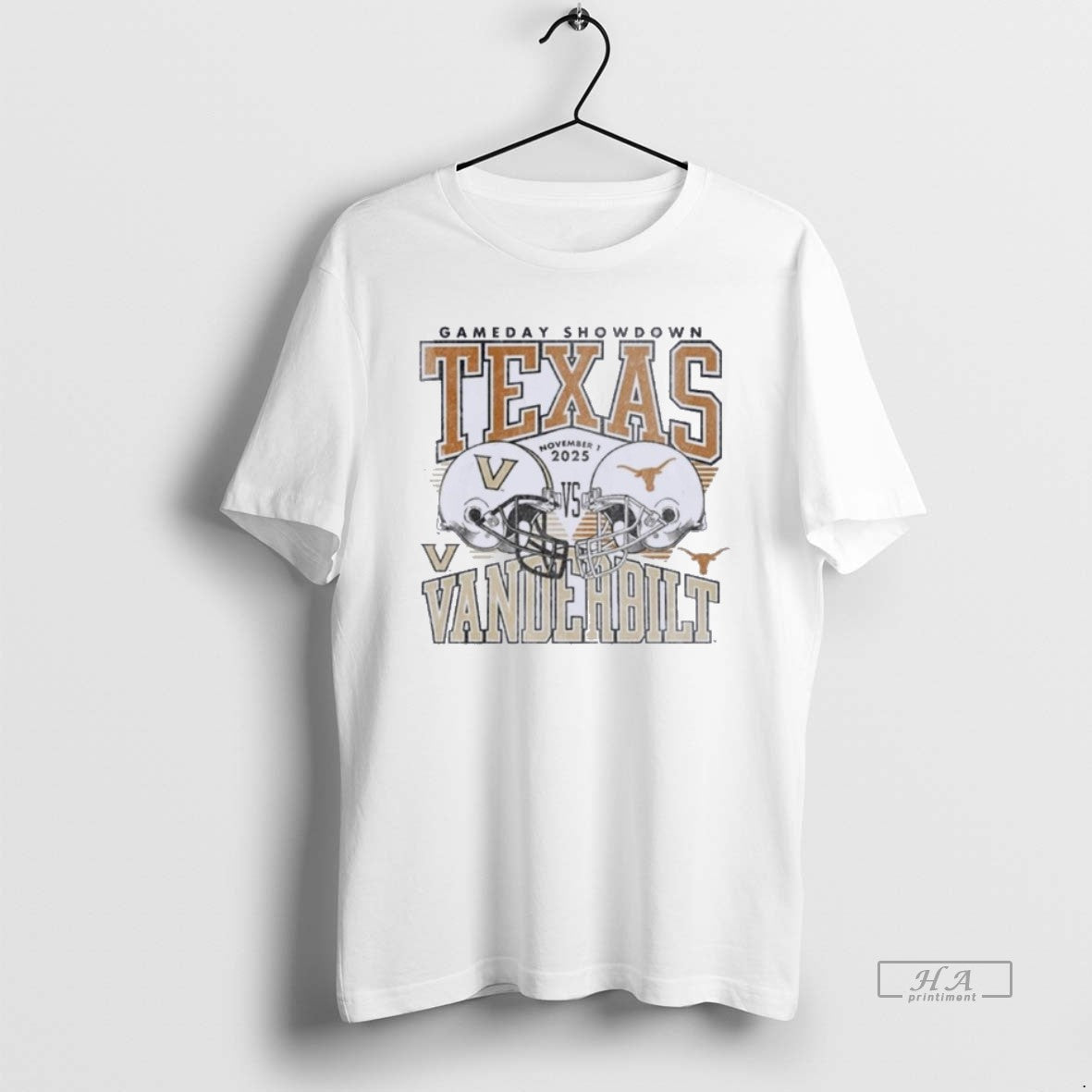 Official Texas Longhorns Vs Vanderbilt Commodores 2025 Gameday Showdown Matchup T-Shirts, Hoodie, Sweatshirt - T-Shirt, Sweatshirt, Hoodie