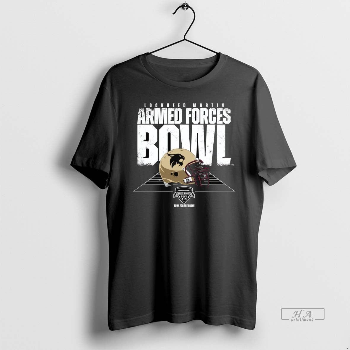 Official Texas State Bobcats 2026 Armed Forces Bowl Helmet T-Shirts, Hoodie, Sweatshirt - T-Shirt, Sweatshirt, Hoodie