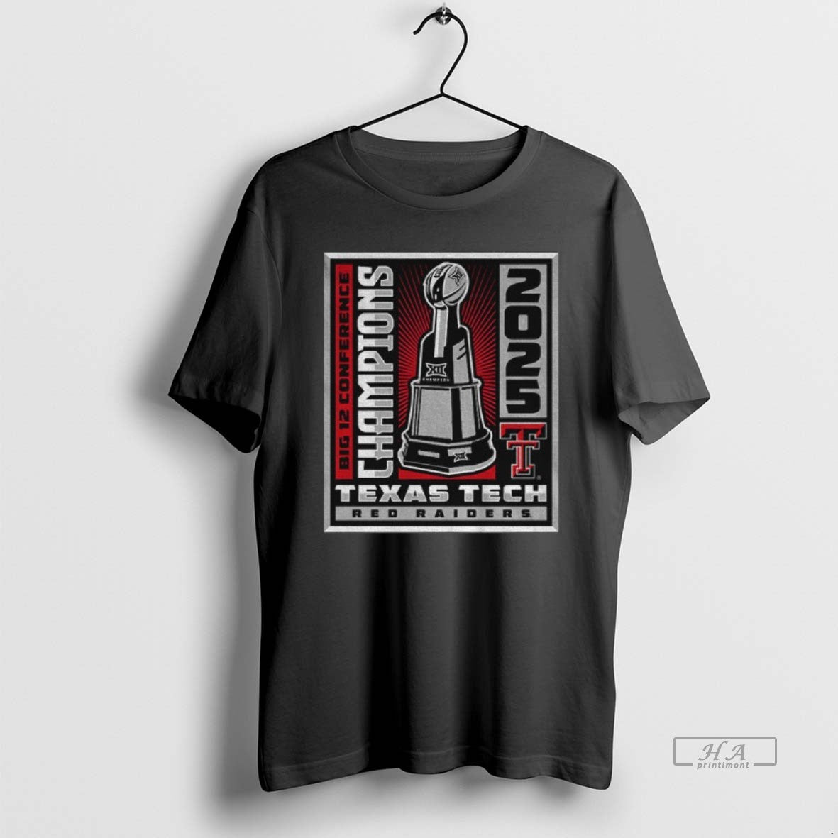 Official Texas Tech Red Raiders Winner Win Trophy Big 12 Cfp Champion T-Shirts, Hoodie, Sweatshirt - T-Shirt, Sweatshirt, Hoodie