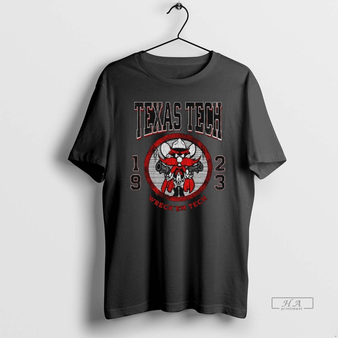 Official Texas Tech Red Raiders Wreck _e2_80_98em Tech Football Est 1923 Logo T-Shirts, Hoodie, Sweatshirt - T-Shirt, Sweatshirt, Hoodie