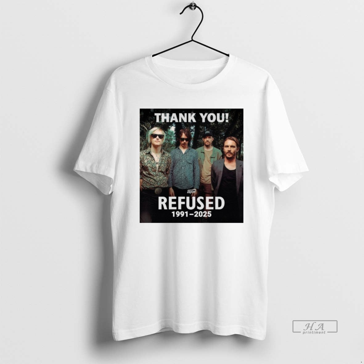 Official Thank You Legendary Swedish Band Refused 1991 2025 T-Shirts, Hoodie, Sweatshirt - T-Shirt, Sweatshirt, Hoodie