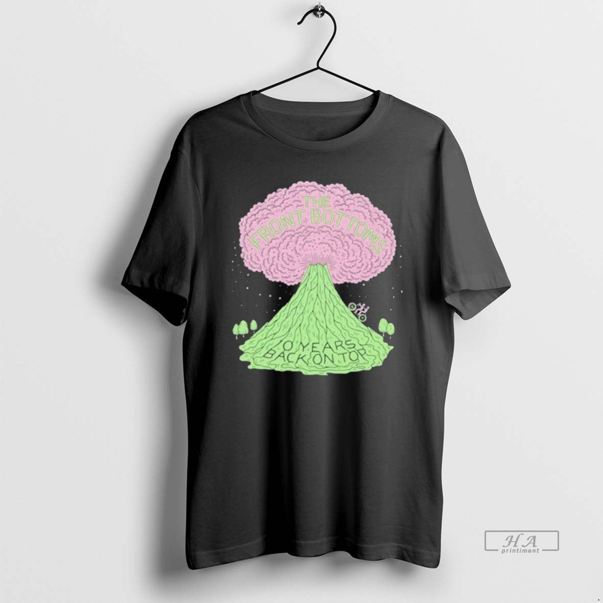 Official Front Bottoms 10 Years Back Top Volcano T-Shirts, Hoodie, Sweatshirt - T-Shirt, Sweatshirt, Hoodie