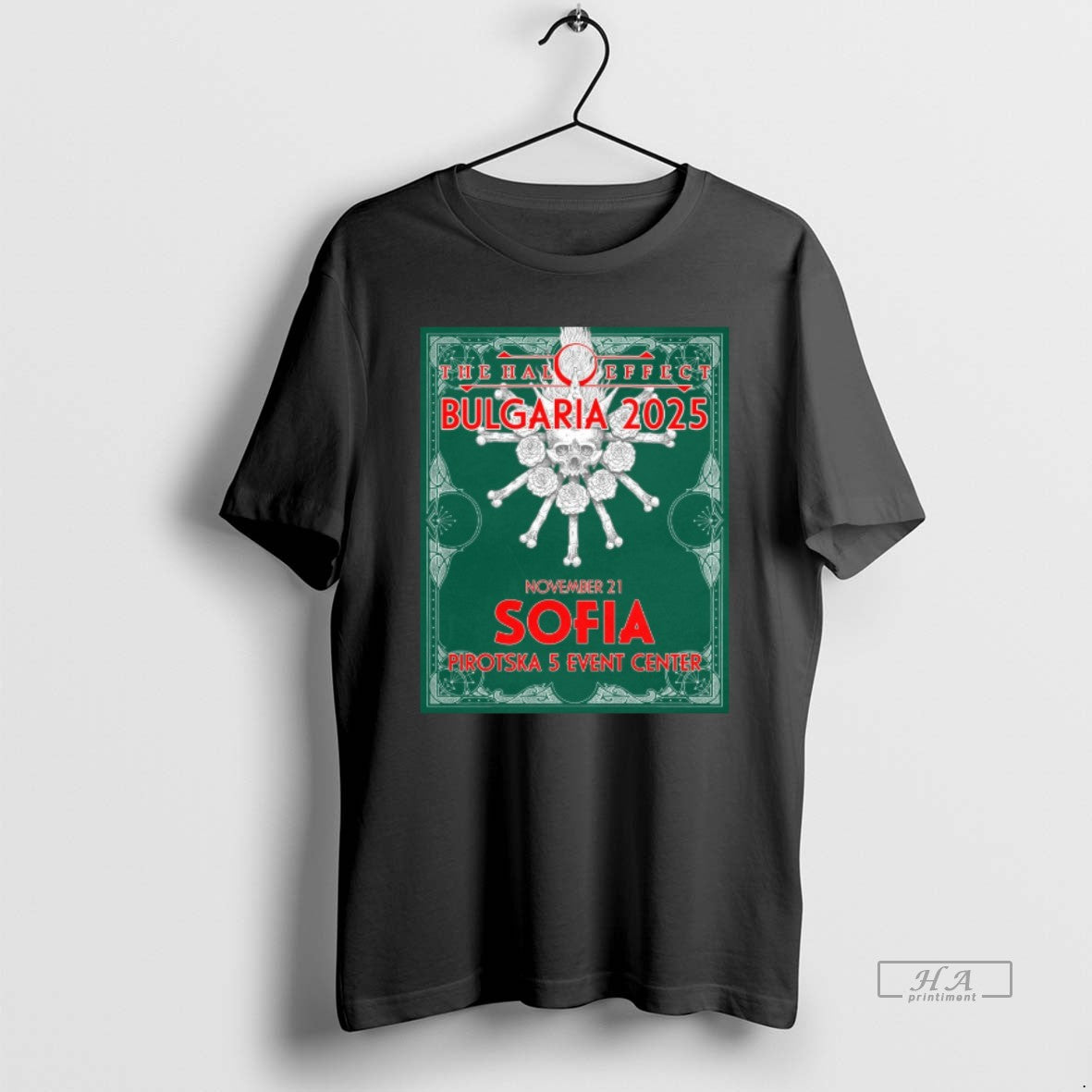 Official Halo Effect Sofia Bulgaria November 21 2025 Pirotska 5 Event Center T-Shirts, Hoodie, Sweatshirt - T-Shirt, Sweatshirt, Hoodie