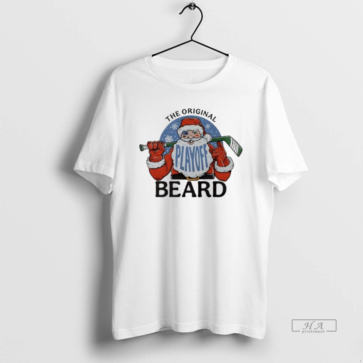 Official Playoff Beard Santa Hockey T-Shirts, Hoodie, Sweatshirt - T-Shirt, Sweatshirt, Hoodie