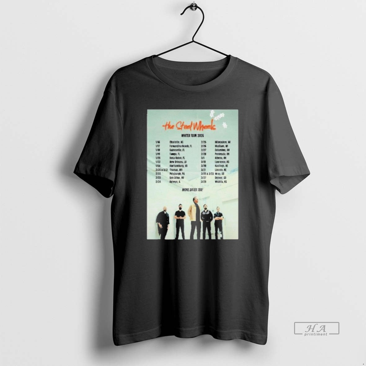 Official Steel Wheels Winter Tour 2026 Dates T-Shirts, Hoodie, Sweatshirt - T-Shirt, Sweatshirt, Hoodie