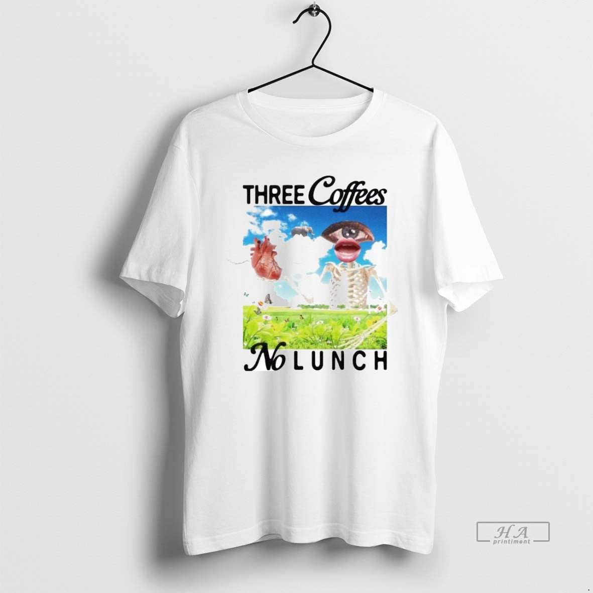 Official Three Coffees No Lunch T-Shirts, Hoodie, Sweatshirt - T-Shirt, Sweatshirt, Hoodie