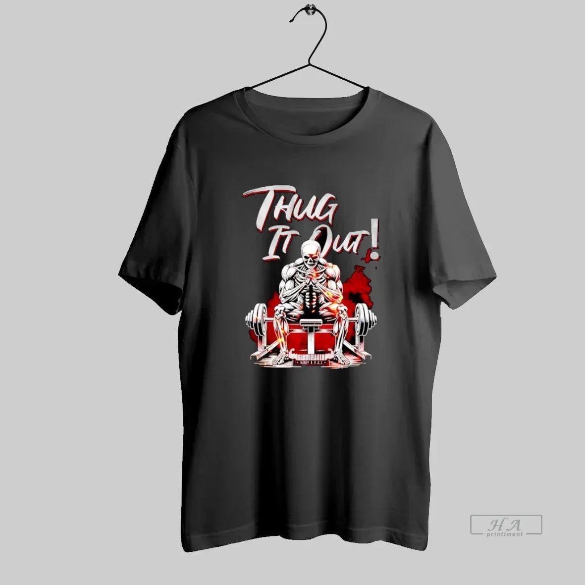 Official Thug Out Skeleton Lifting Weights Bodybuilding Swoleville T-Shirts, Hoodie, Sweatshirt - T-Shirt, Sweatshirt, Hoodie