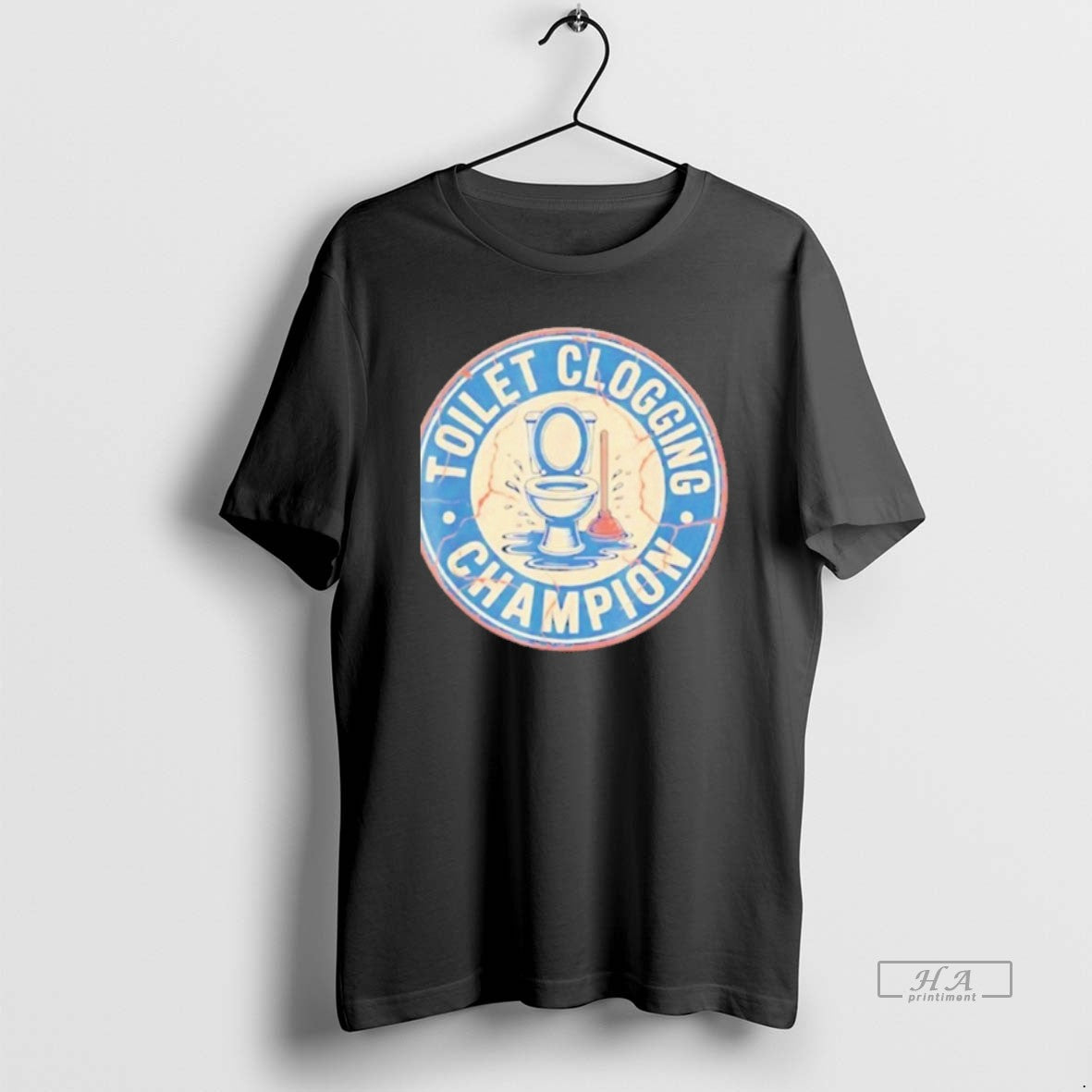 Official Toilet Clogging Champion Retro T-Shirts, Hoodie, Sweatshirt - T-Shirt, Sweatshirt, Hoodie