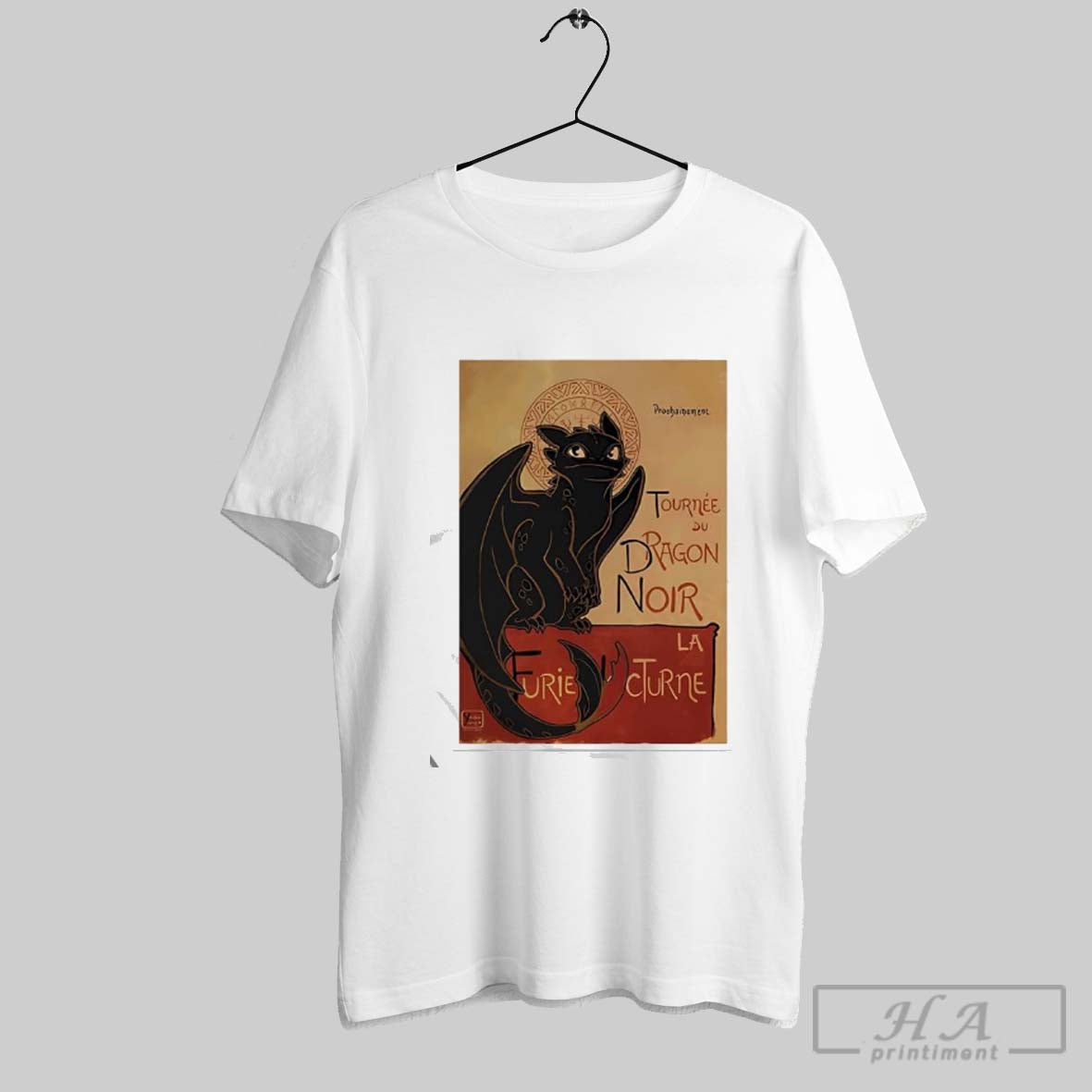 Official Toothless Black Cat Tournee Du Dragon Noir La Furie Nocturne T-Shirts, Hoodie, Sweatshirt - T-Shirt, Sweatshirt, Hoodie
