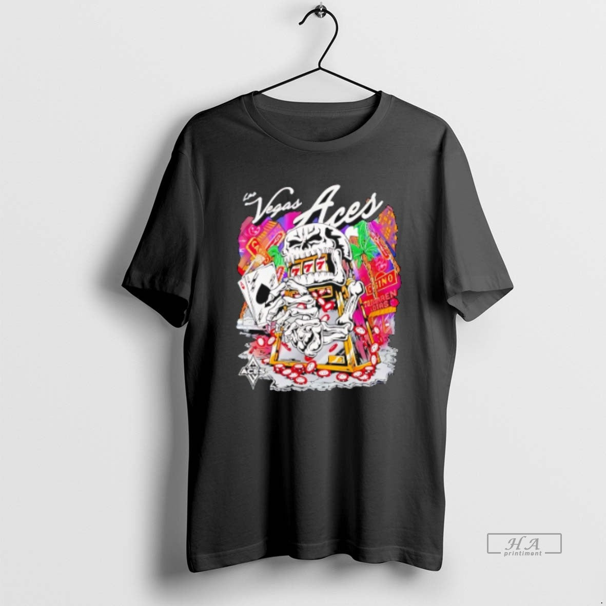 Official Aja Wilson Wearing Las Vegas Aces Slot Machine T-Shirts, Hoodie, Sweatshirt - T-Shirt, Sweatshirt, Hoodie