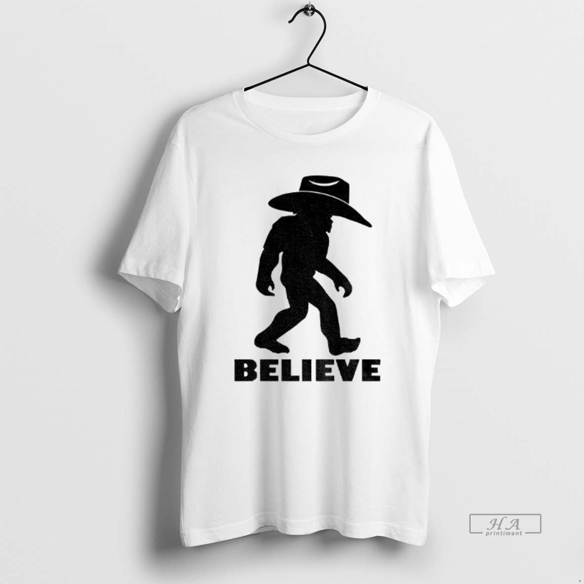 Official Believe Bigfoot Cowboy T-Shirts, Hoodie, Sweatshirt - T-Shirt, Sweatshirt, Hoodie