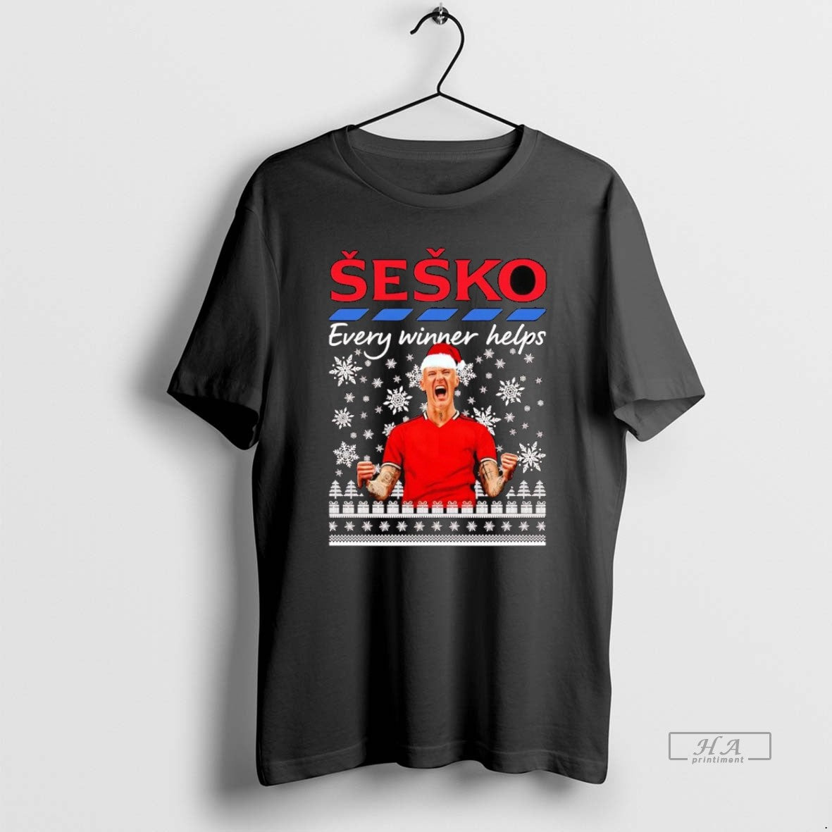 Official Benjamin Sesko Every Winner Helps T-Shirts, Hoodie, Sweatshirt - T-Shirt, Sweatshirt, Hoodie