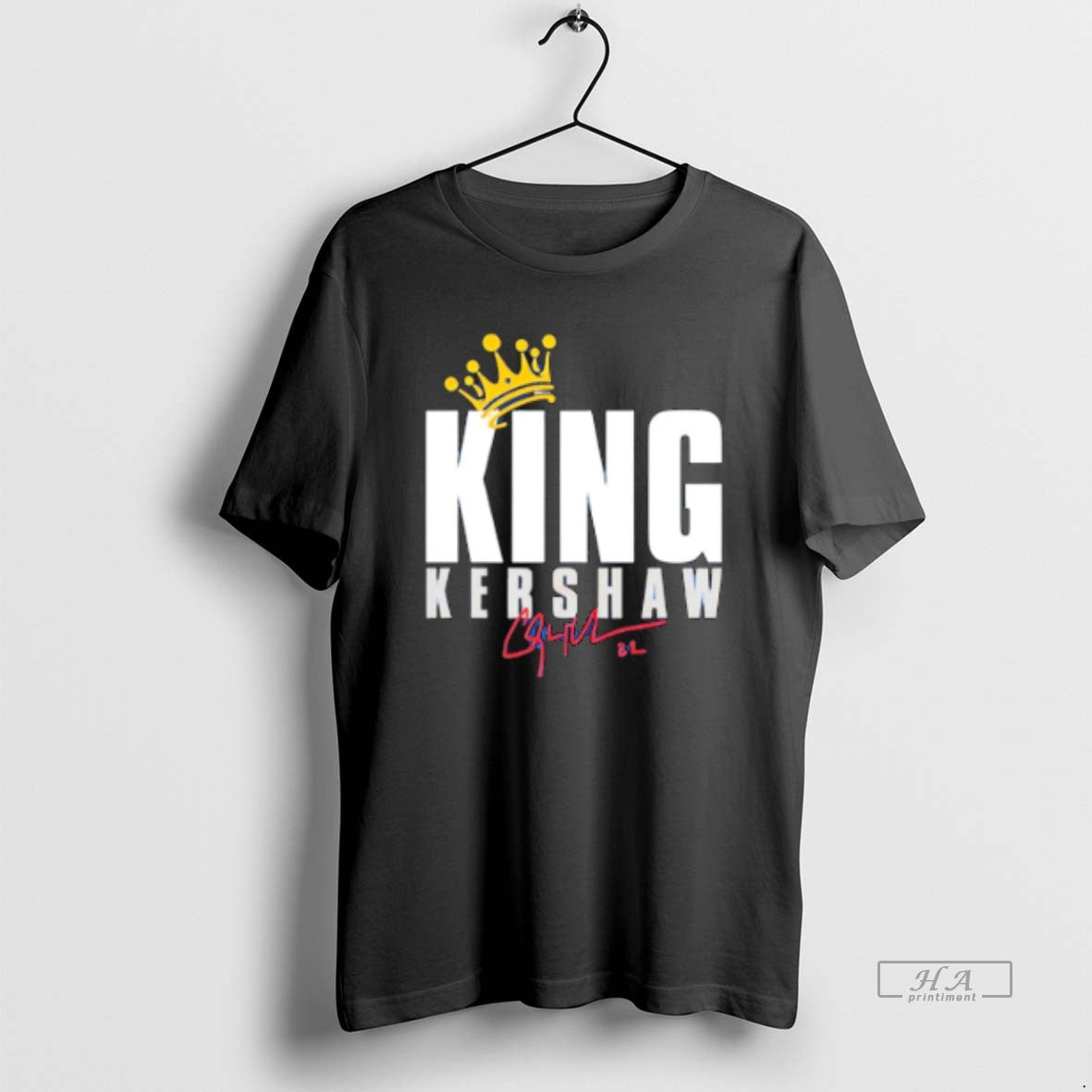 Official Clayton Kershaw King Kershaw Los Angeles Dodgers Signature T-Shirts, Hoodie, Sweatshirt - T-Shirt, Sweatshirt, Hoodie