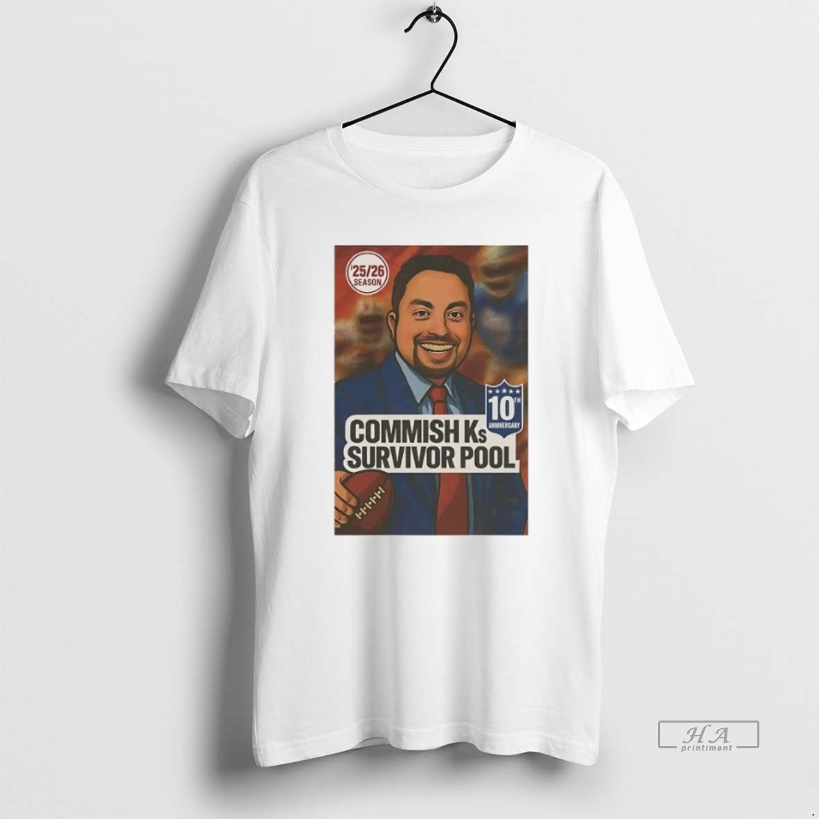 Official Commish K Survivor Pool 10th Anniversary 2026 Season T-Shirts, Hoodie, Sweatshirt - T-Shirt, Sweatshirt, Hoodie