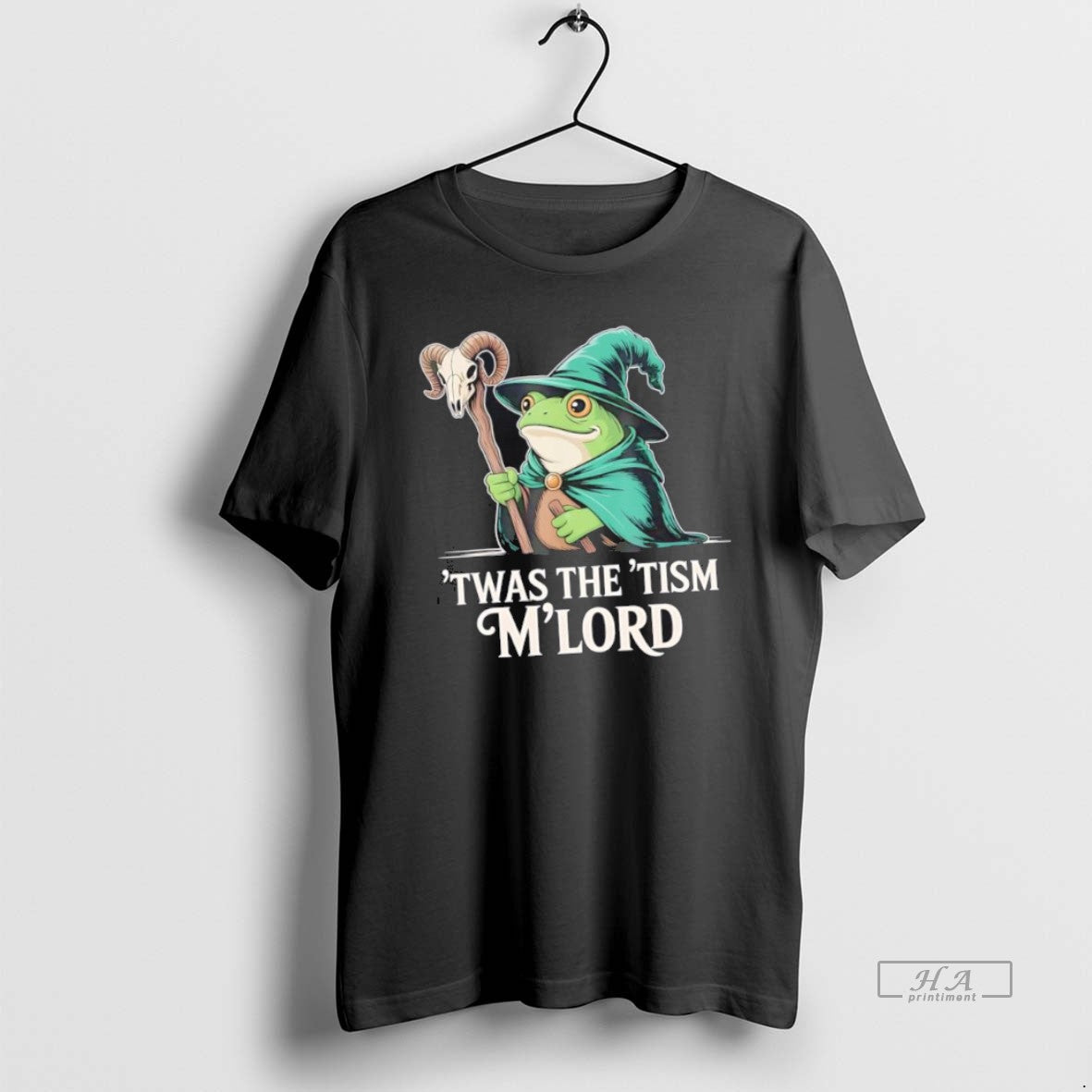 Official Frog Wizard Meme Twas Tism Mlord T-Shirts, Hoodie, Sweatshirt - T-Shirt, Sweatshirt, Hoodie