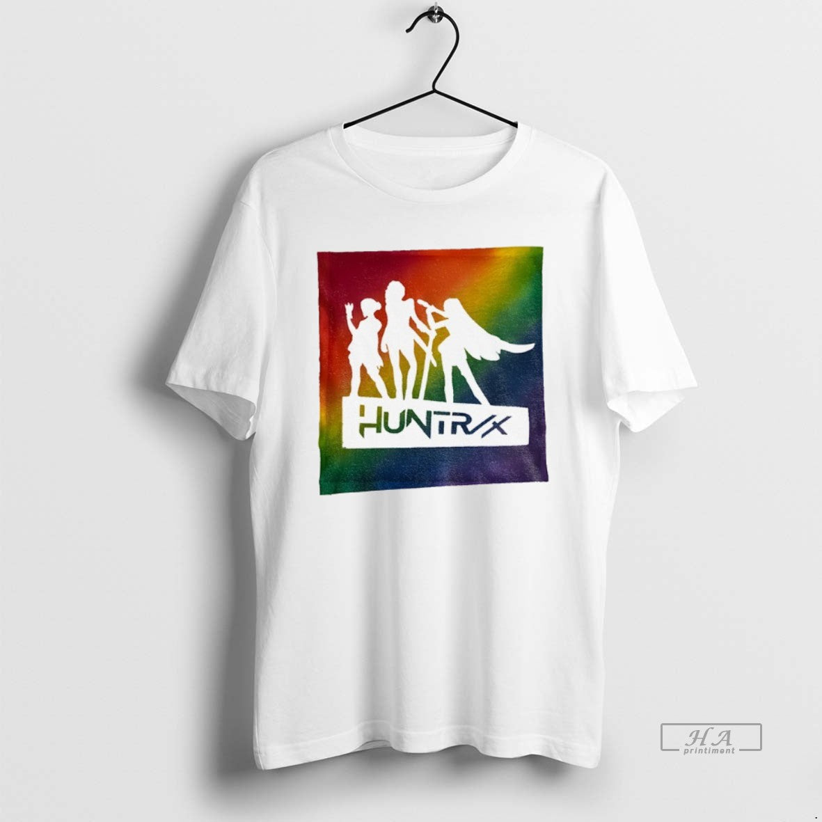 Official Huntrix Demon Hunter Kpop Pride Month Flag Lgbt T-Shirts, Hoodie, Sweatshirt - T-Shirt, Sweatshirt, Hoodie