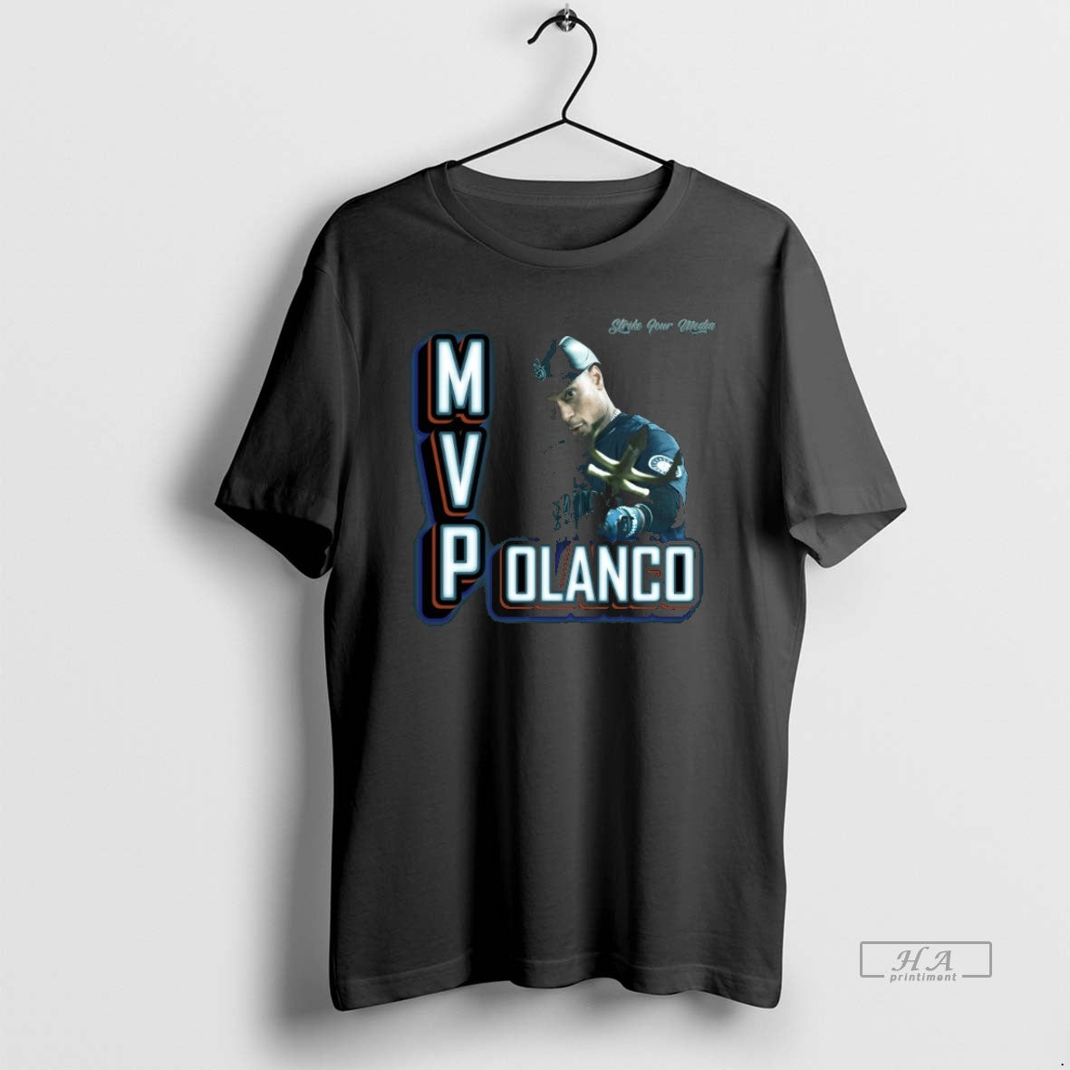 Official Jorge Polanco M V Polanco Seattle Mariners Mlb Strike Your Media T-Shirts, Hoodie, Sweatshirt - T-Shirt, Sweatshirt, Hoodie