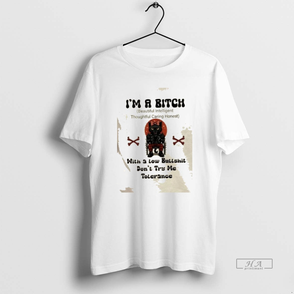 Official King Black Cat Im Bitch Low Bullshit Dont Try Me T-Shirts, Hoodie, Sweatshirt - T-Shirt, Sweatshirt, Hoodie