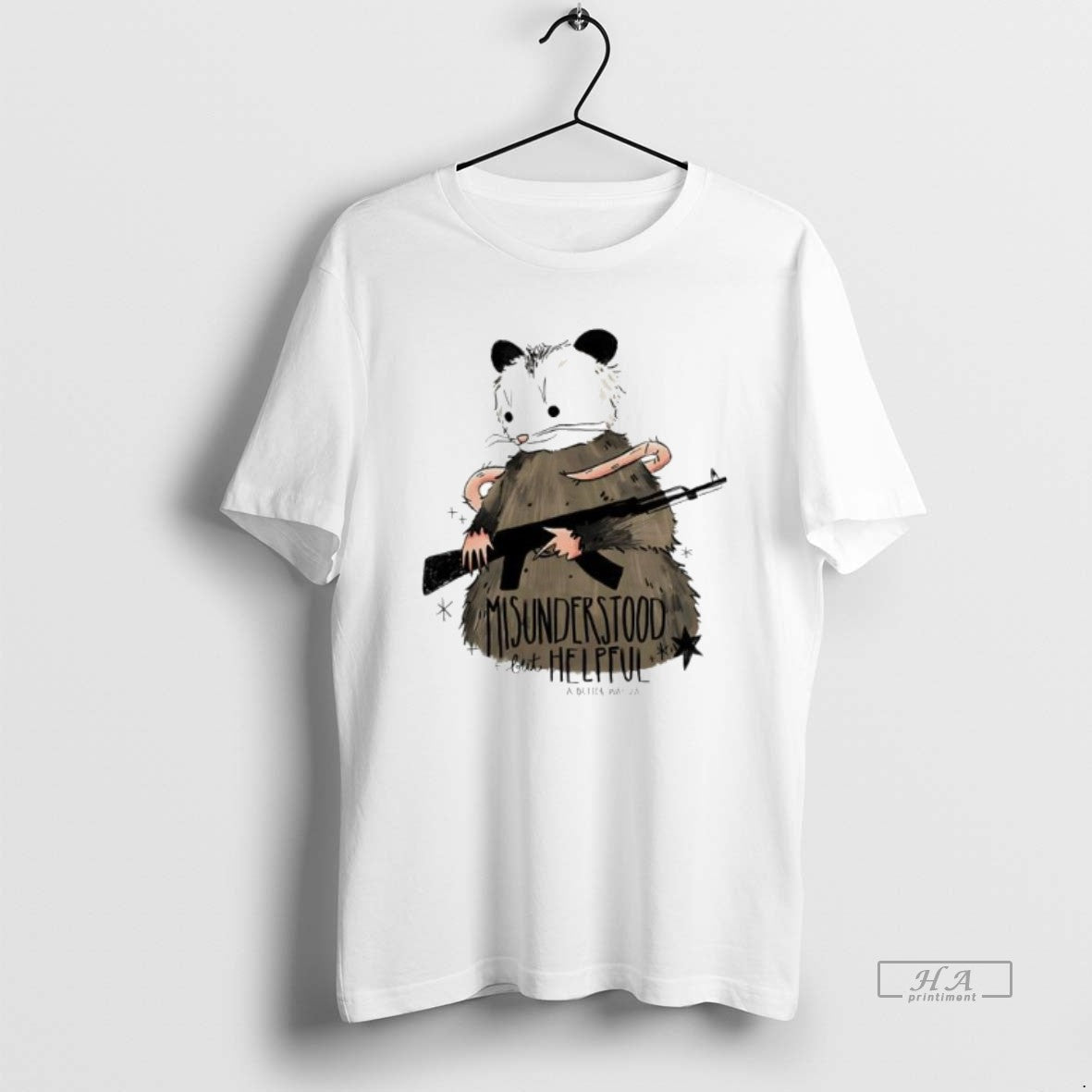 Official Opossum Misunderstood But Helpful T-Shirts, Hoodie, Sweatshirt - T-Shirt, Sweatshirt, Hoodie