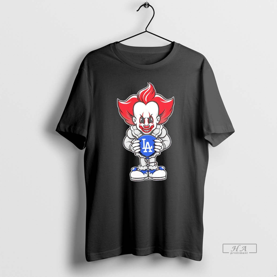 Official Pennywise Los Angeles Dodgers Halloween T-Shirts, Hoodie, Sweatshirt - T-Shirt, Sweatshirt, Hoodie