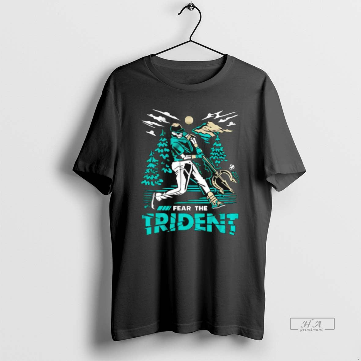 Official Seattle Mariners Fear Trident Skeleton T-Shirts, Hoodie, Sweatshirt - T-Shirt, Sweatshirt, Hoodie