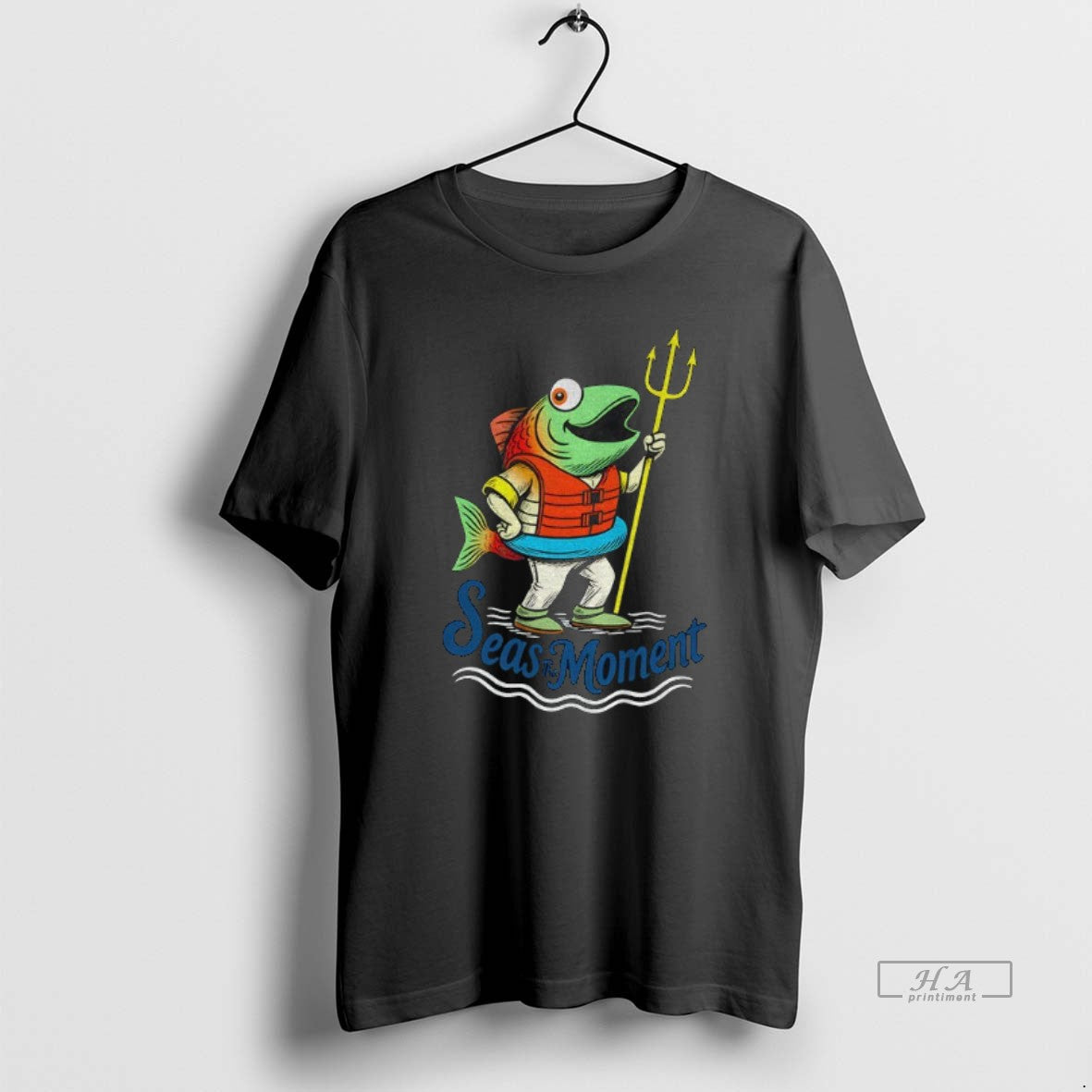 Official Seattle Mariners Humpy Salmon Holding Trident Seas Moment T-Shirts, Hoodie, Sweatshirt - T-Shirt, Sweatshirt, Hoodie