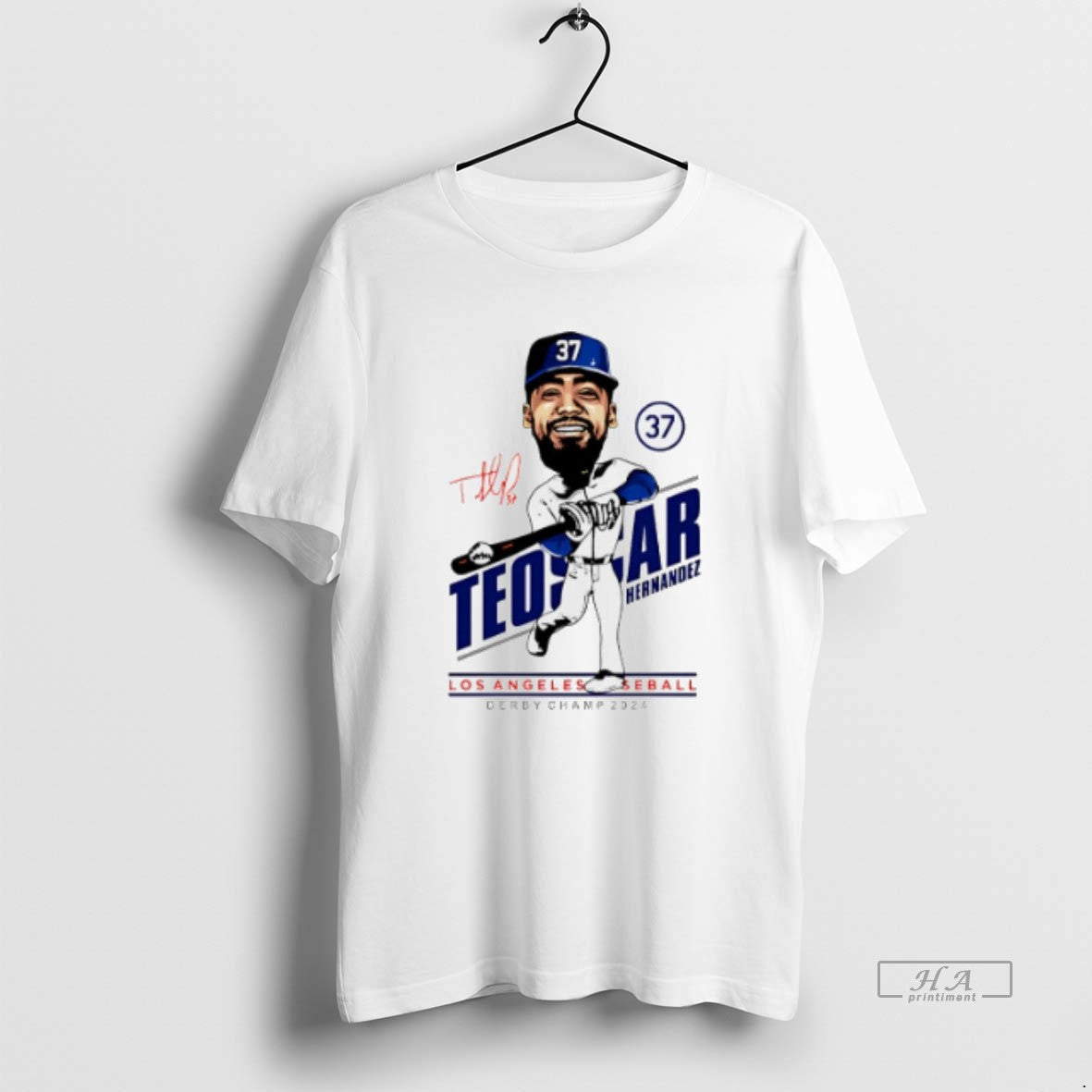 Official Teoscar Hernandez Los Angeles Dodgers Caricature 2025 T-Shirts, Hoodie, Sweatshirt - T-Shirt, Sweatshirt, Hoodie