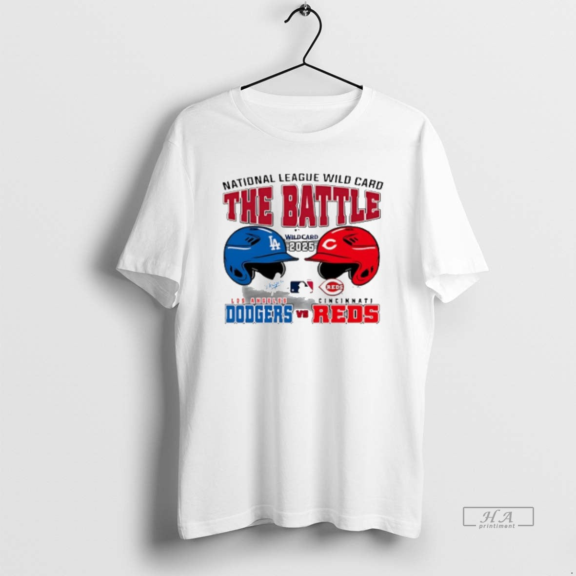 Official Battle Los Angeles Dodgers Vs Cincinnati Reds 2025 Mlb Nl Wild Card T-Shirts, Hoodie, Sweatshirt - T-Shirt, Sweatshirt, Hoodie